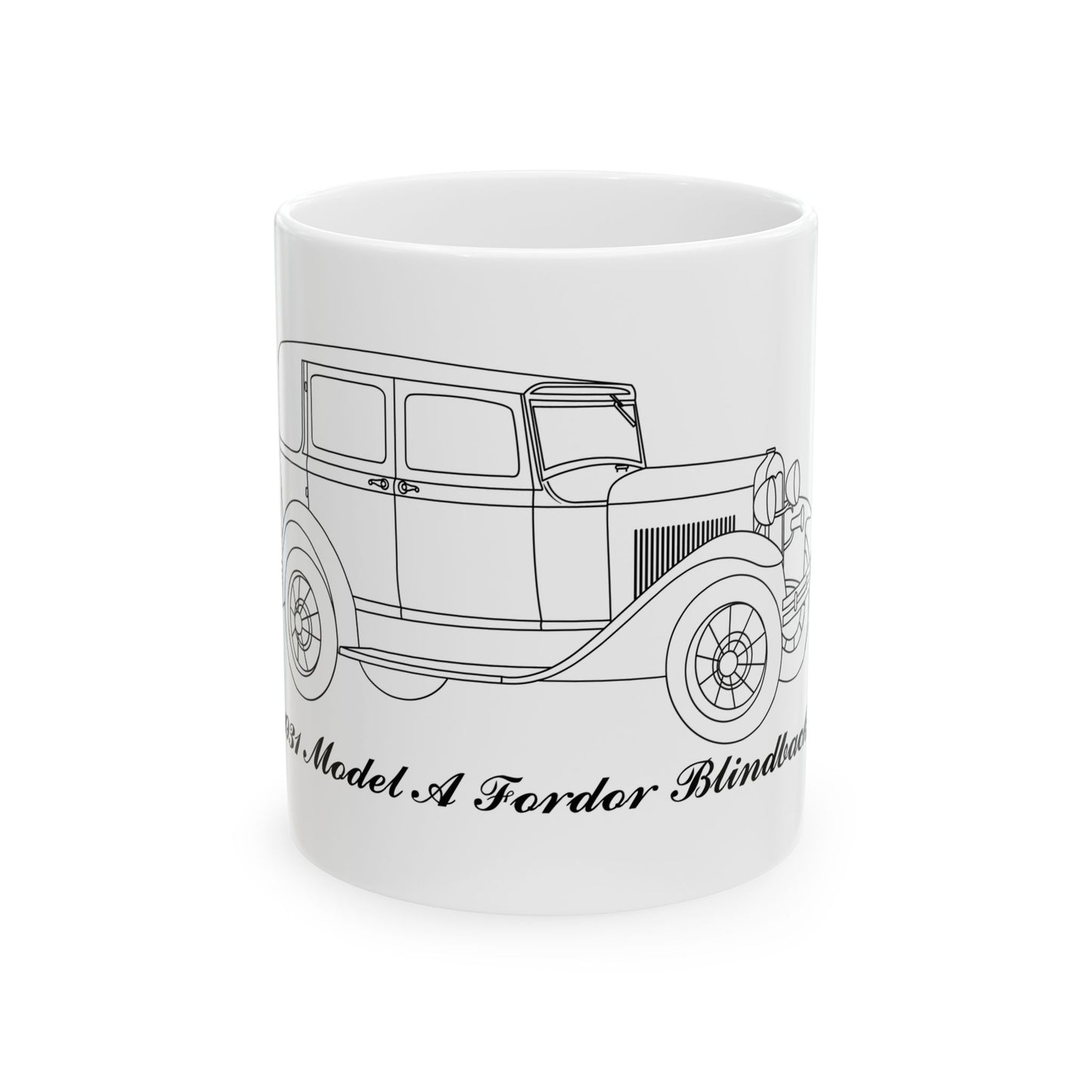 1931 Fordor Blindback White Mug