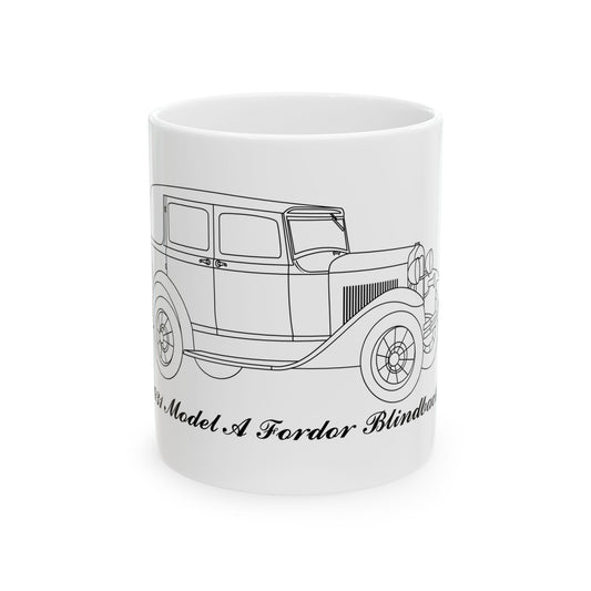 1931 Fordor Blindback White Mug