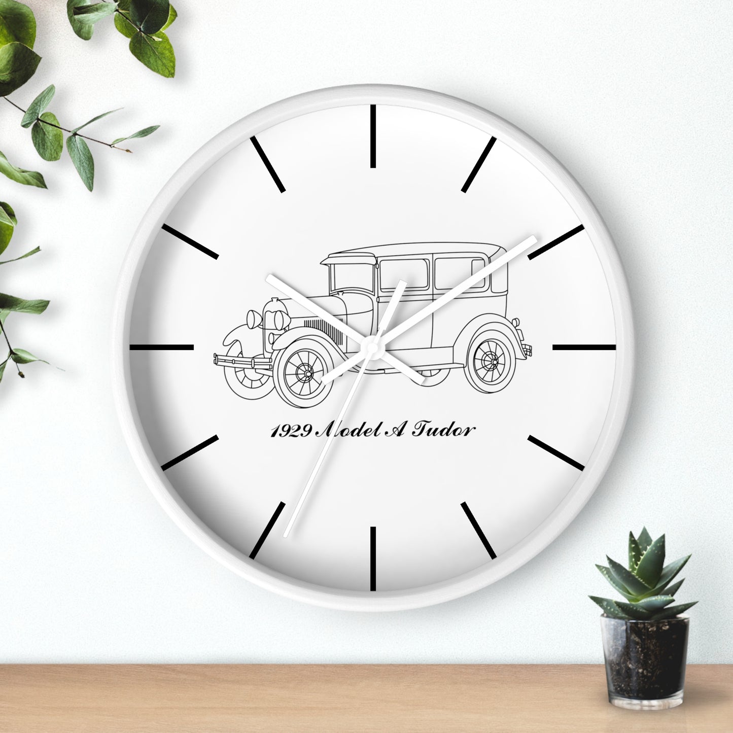 1929 Tudor Wall Clock