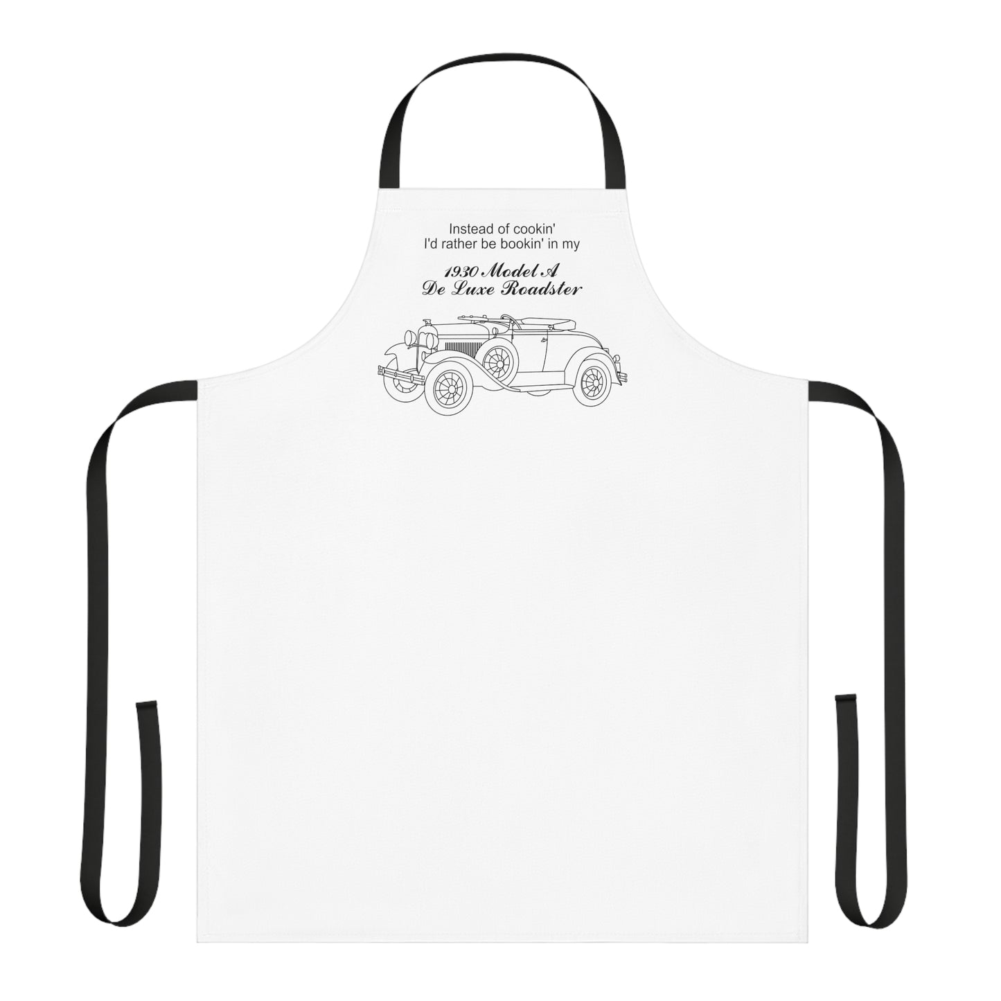 1930 De Luxe Roadster Cookin' Apron