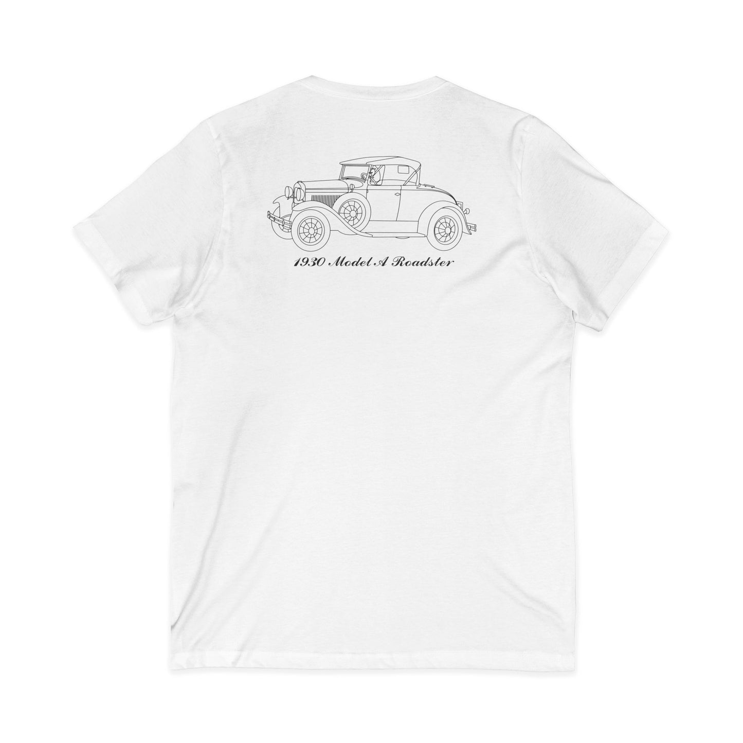 1930 Roadster Women's V-Neck Shirt