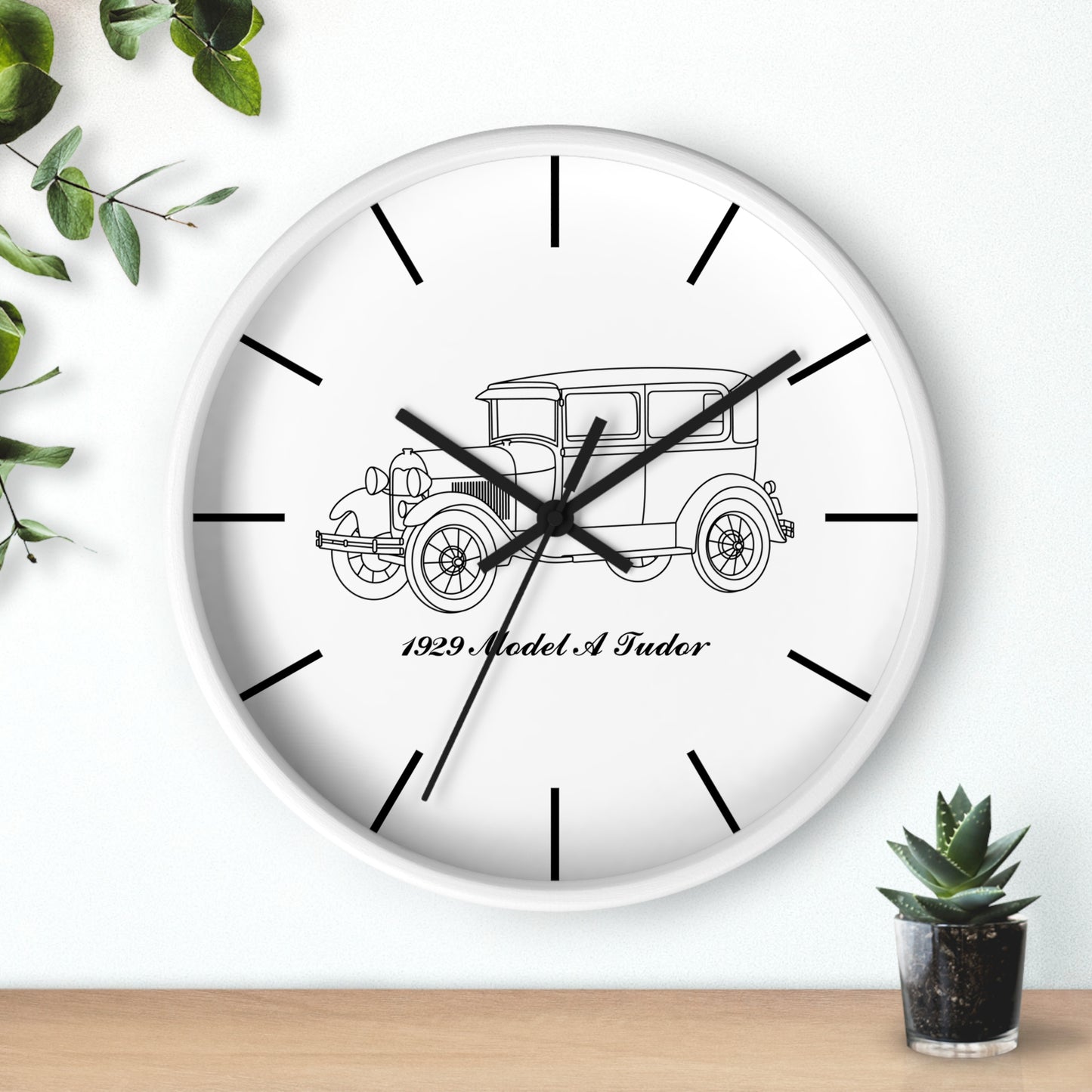 1929 Tudor Wall Clock
