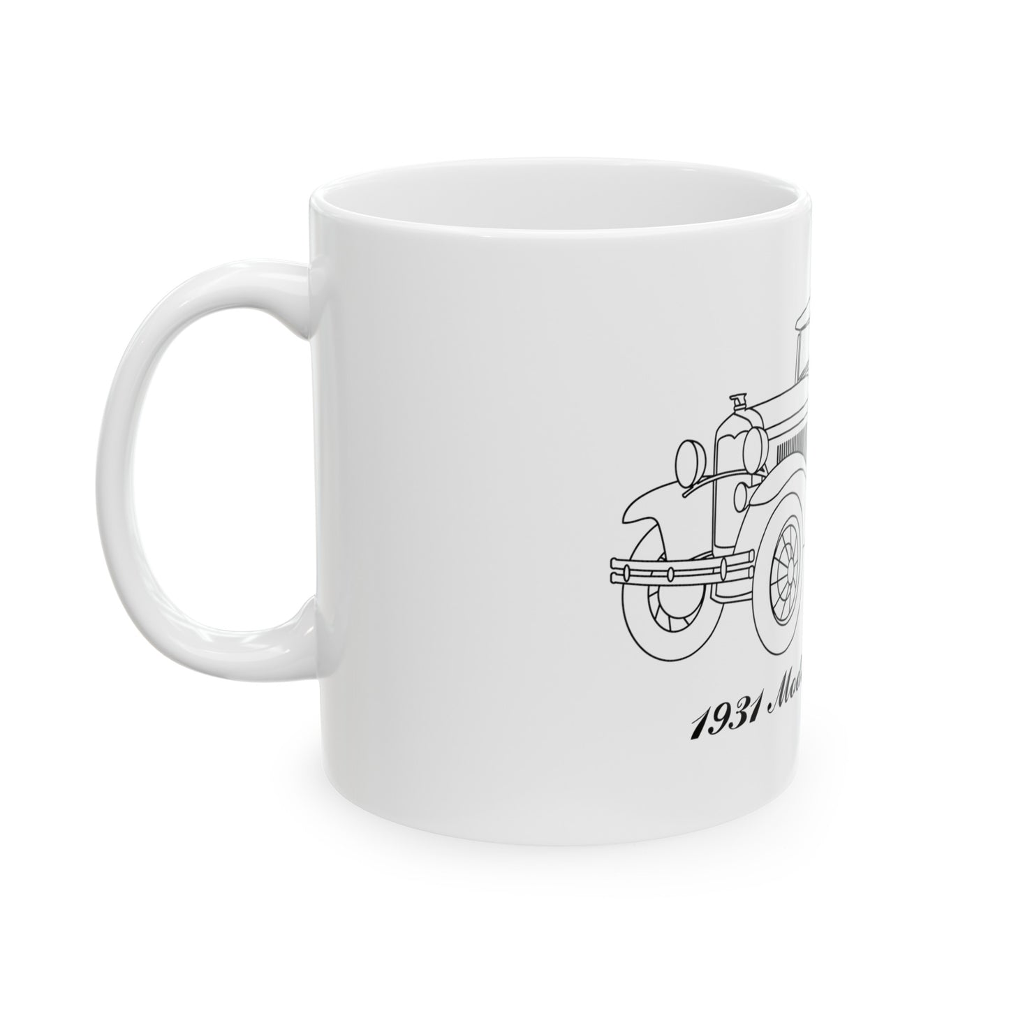 1931 Roadster White Mug