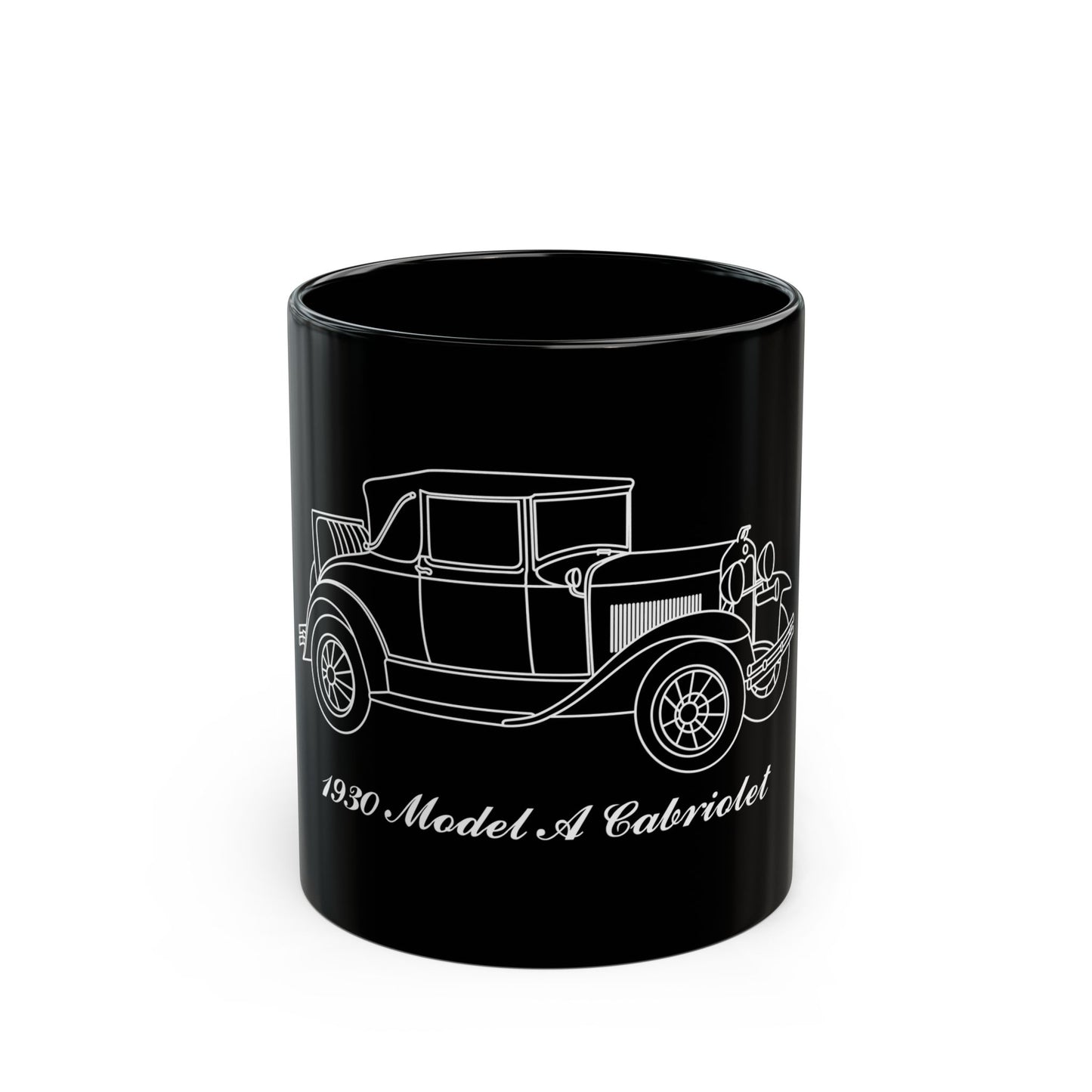 1930 Cabriolet Black Mug