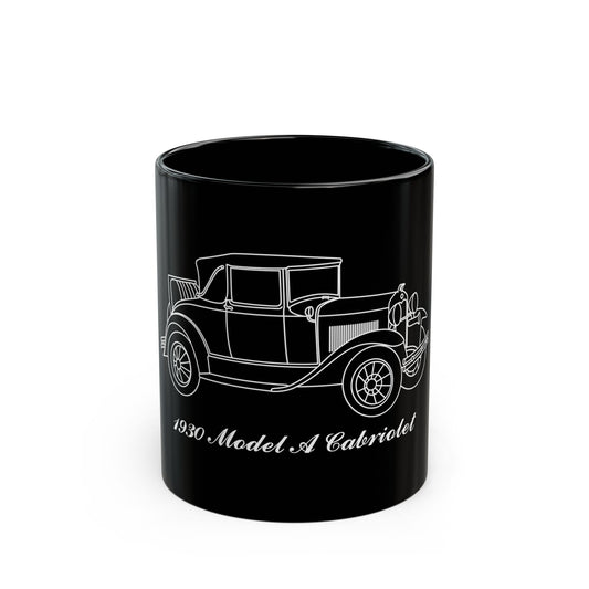 1930 Cabriolet Black Mug