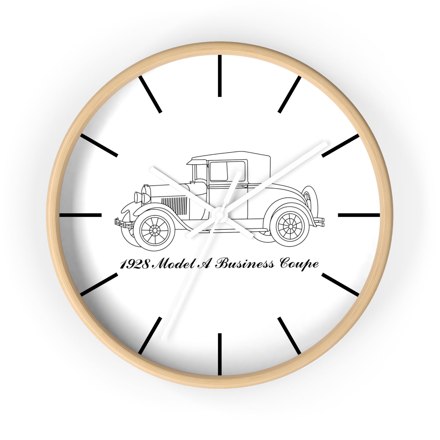 1928 Business Coupe Wall Clock