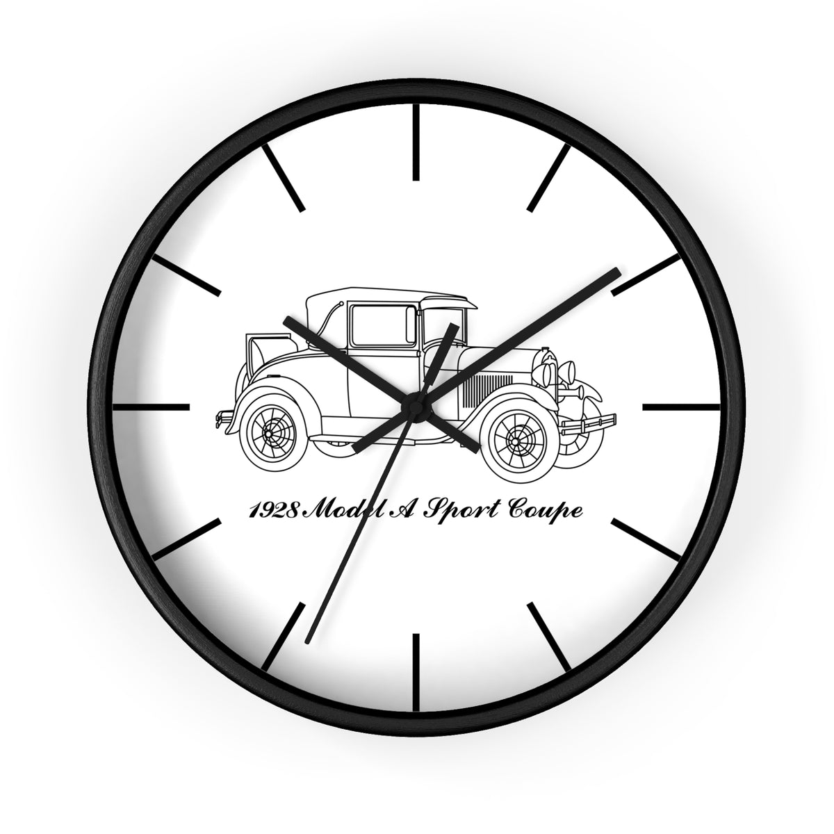 1928 Sport Coupe Wall Clock