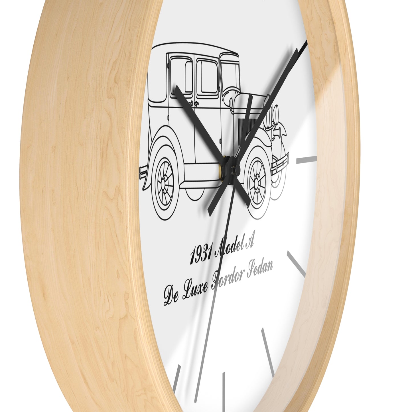 1931 De Luxe Fordor Sedan Wall Clock