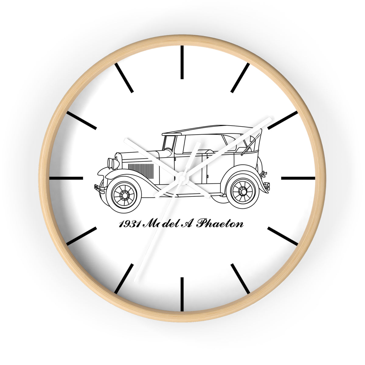 1931 Phaeton Wall Clock