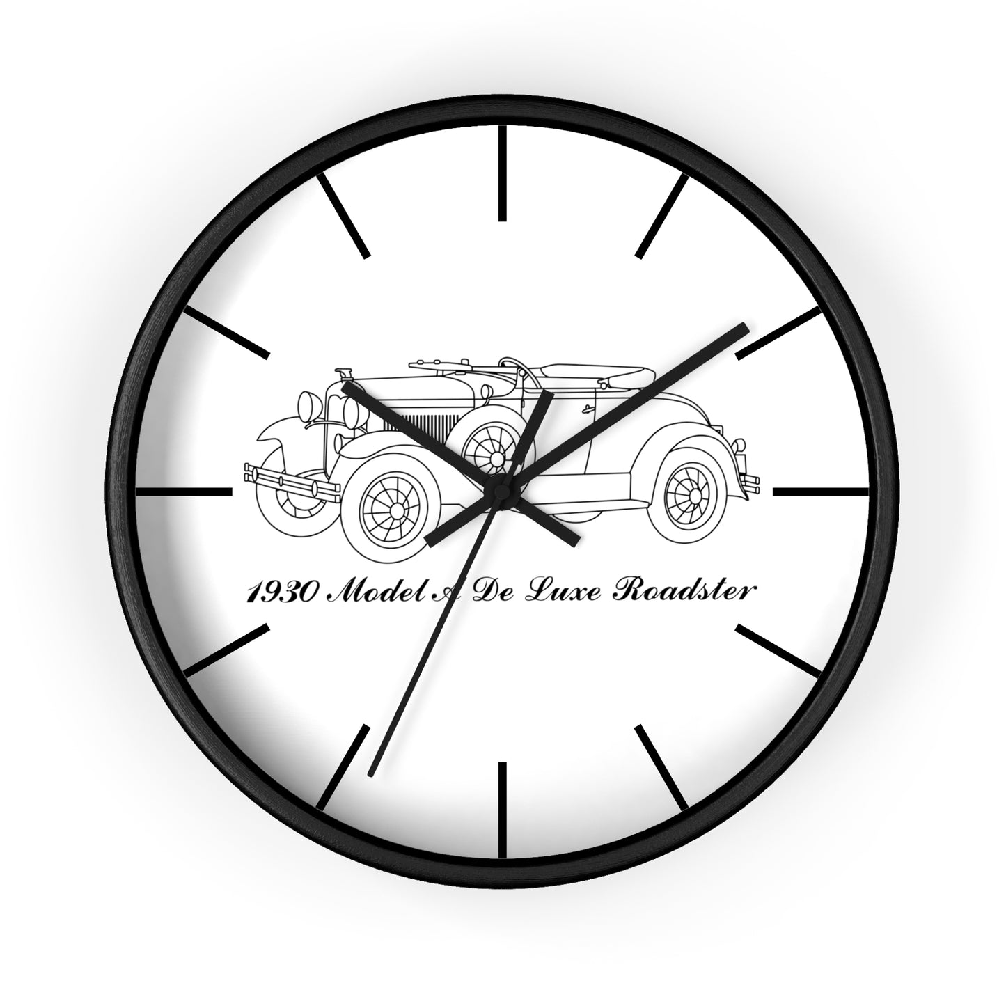 1930 De Luxe Roadster Wall Clock