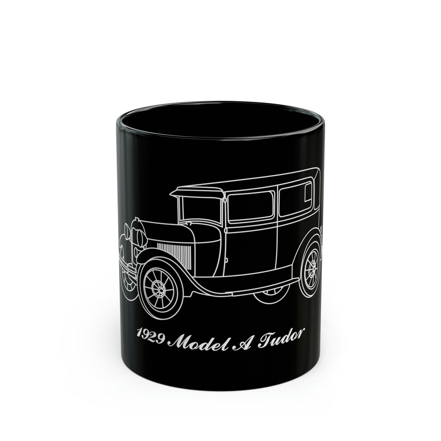 1929 Tudor Black Mug