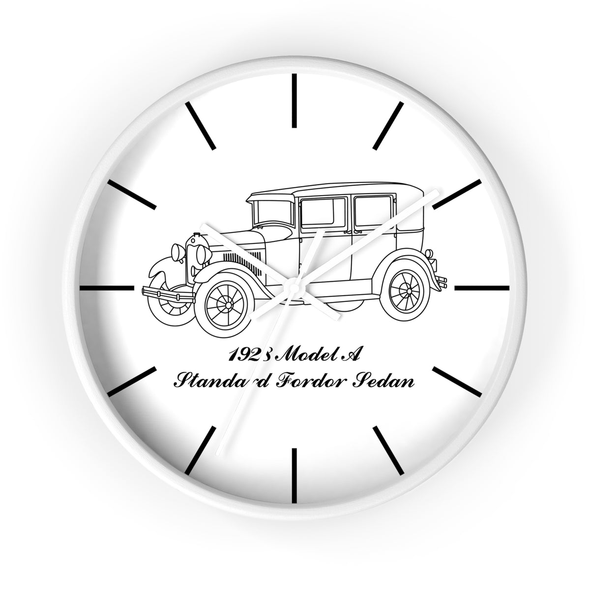 1928 Standard Fordor Sedan Delivery Wall Clock
