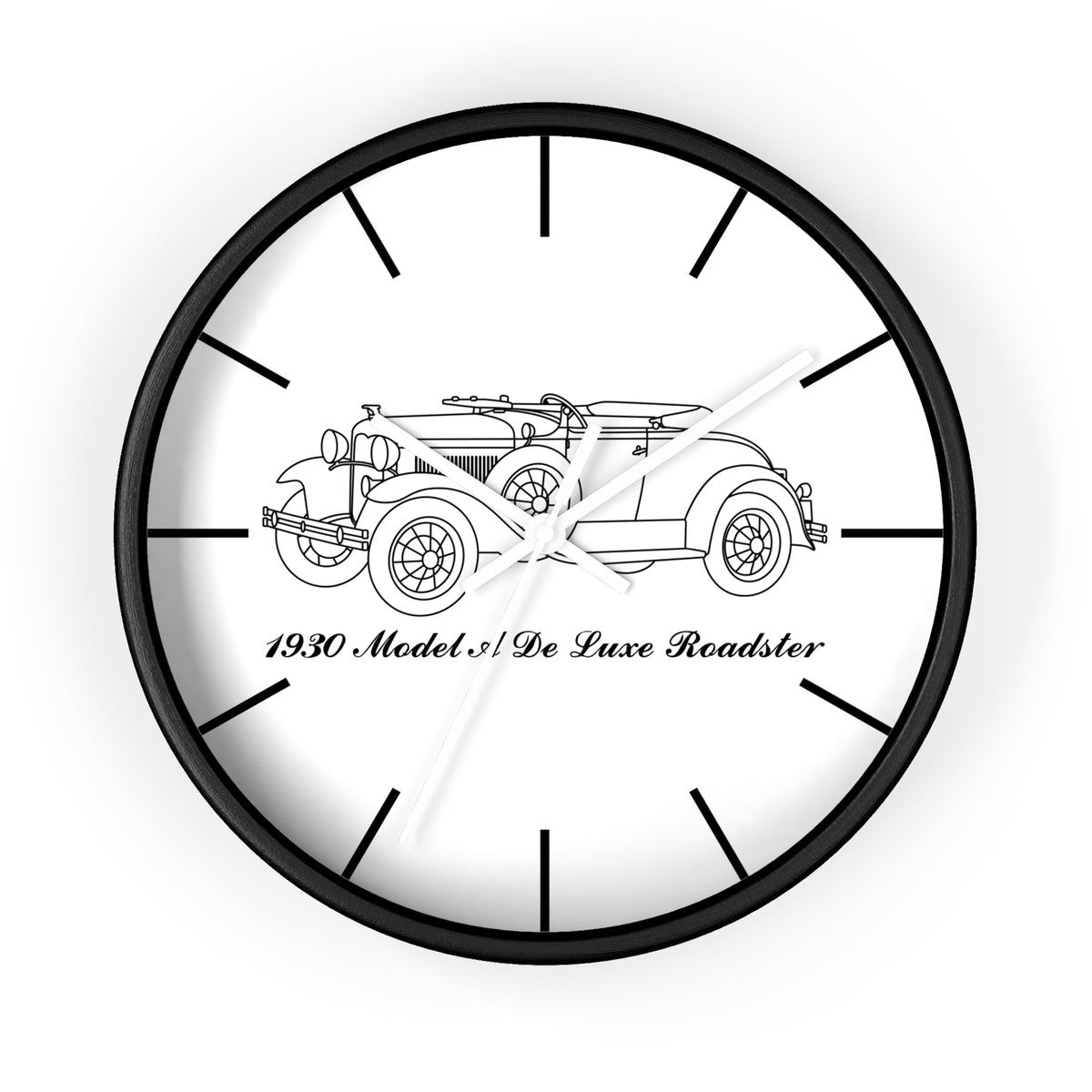 1930 De Luxe Roadster Wall Clock