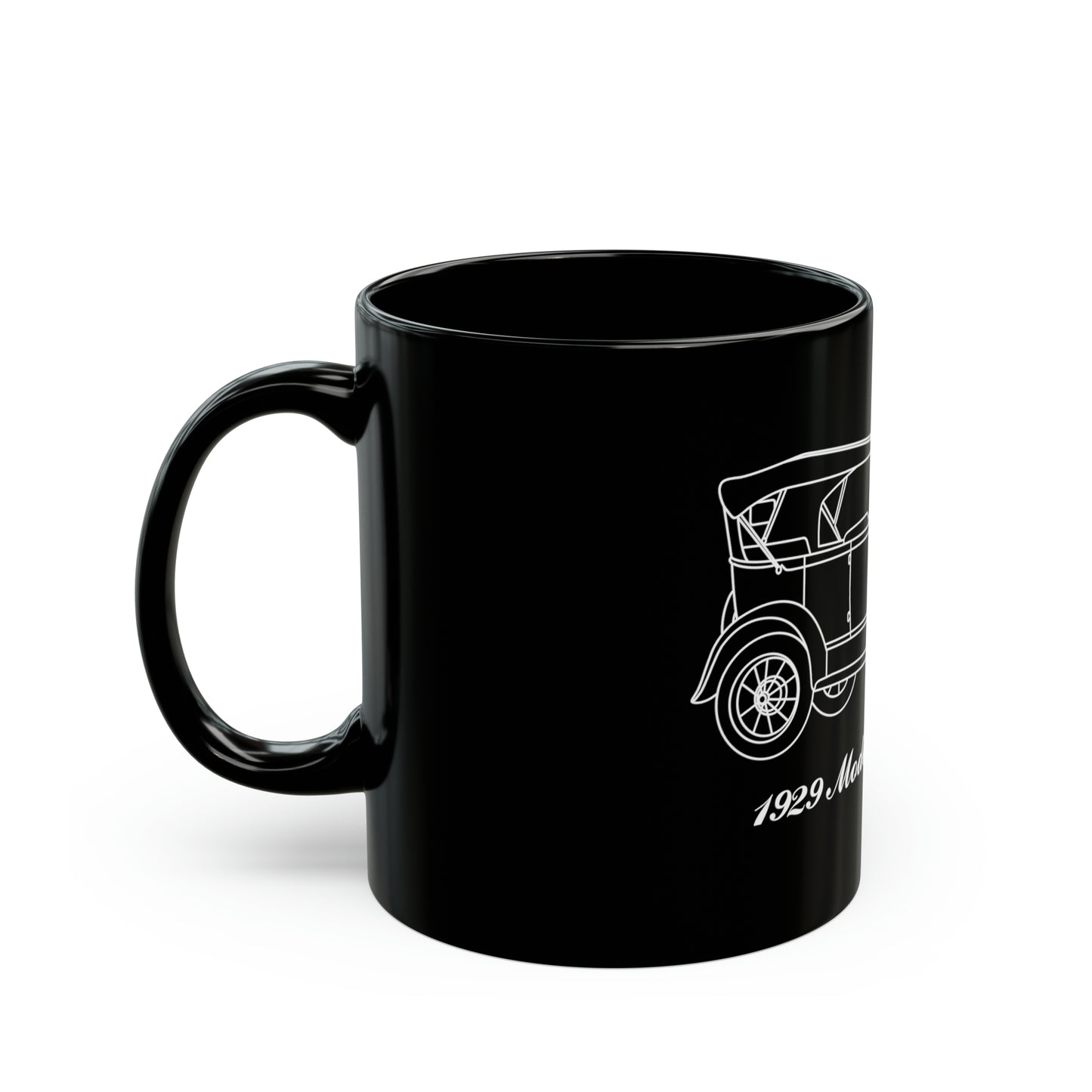 1929 Phaeton Black Mug