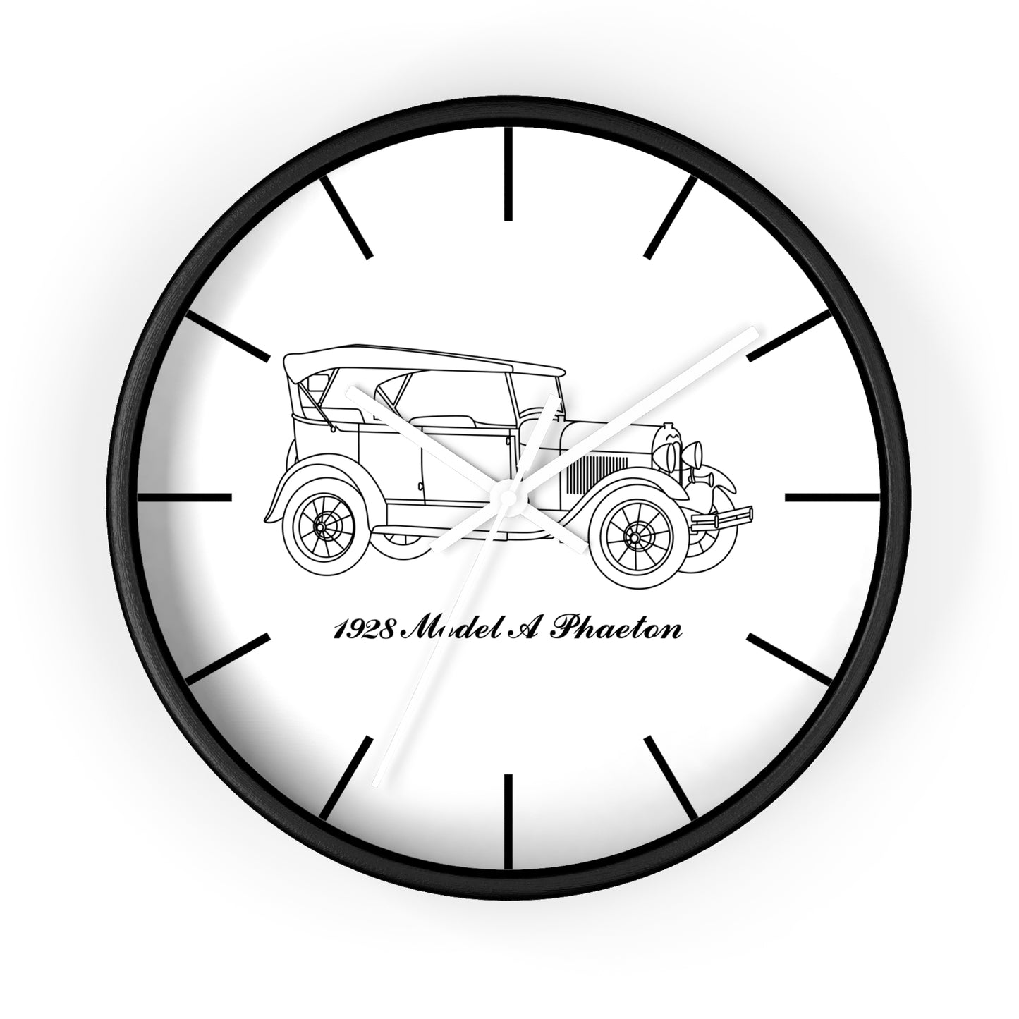 1928 Phaeton Wall Clock