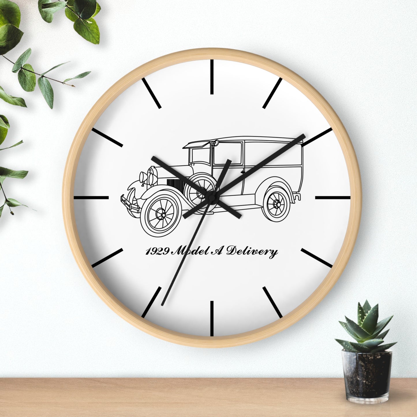 1929 Delivery Wall Clock