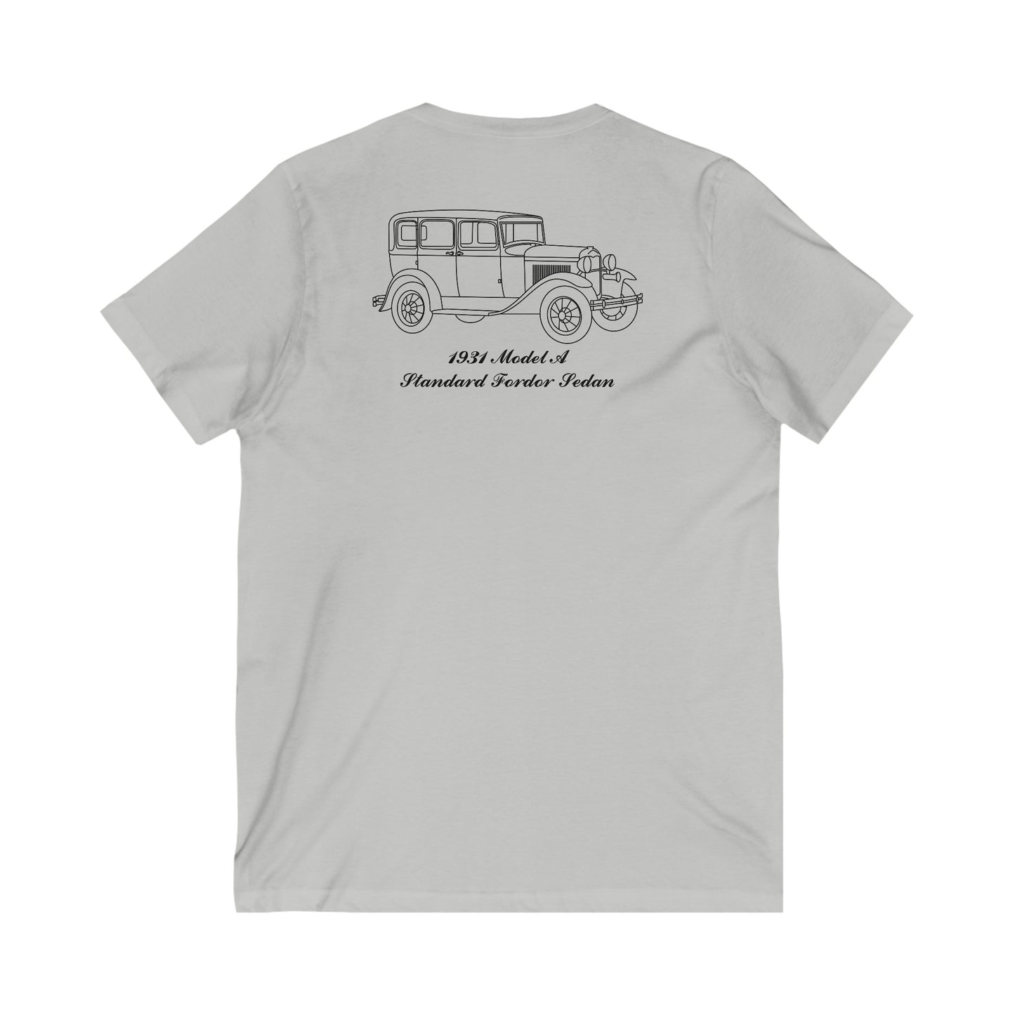 1931 Standard Fordor Sedan Women's V-Neck Shirt