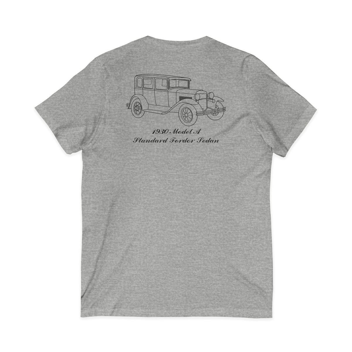 1930 Standard Fordor Sedan Women's V-Neck Shirt
