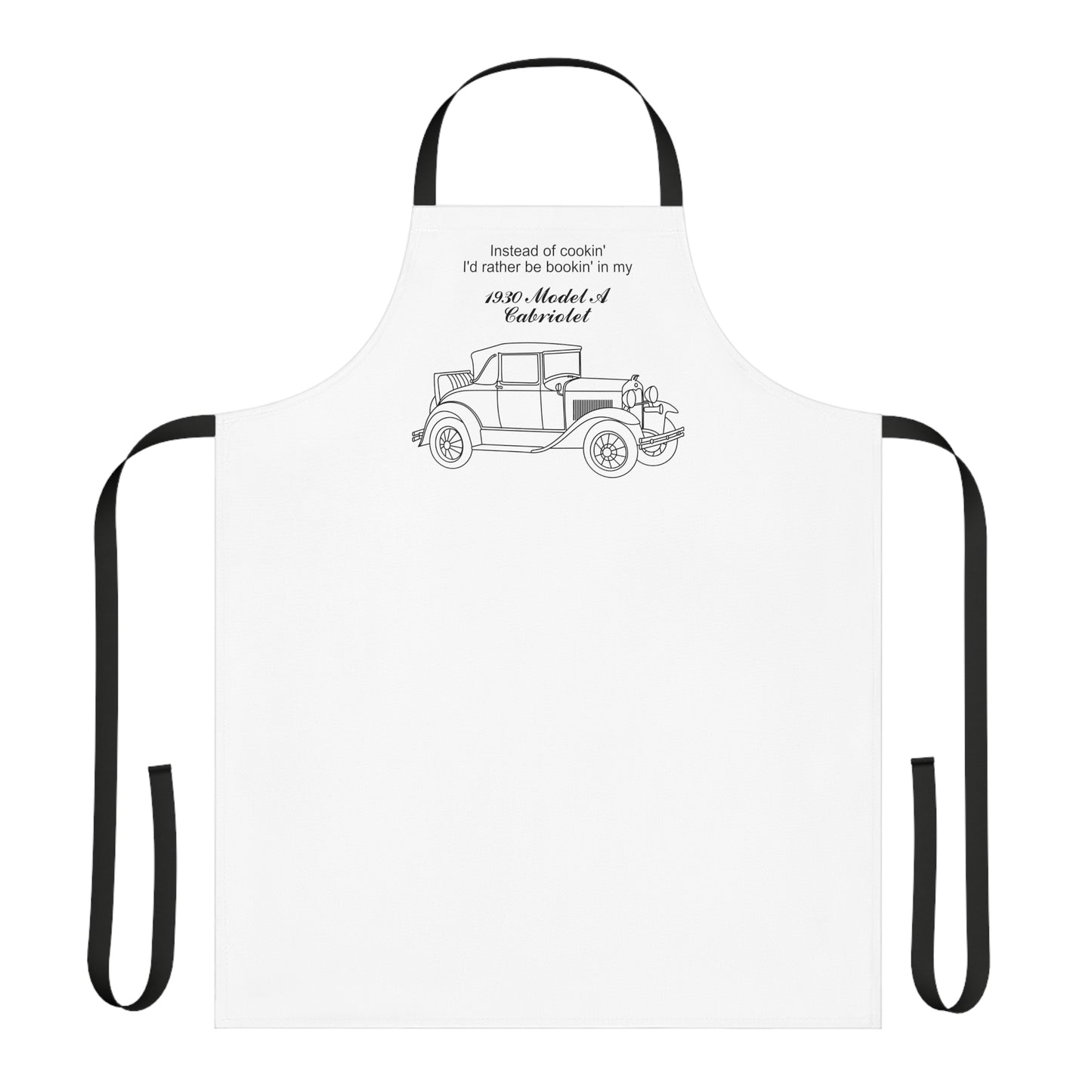 1930 Cabriolet Cookin' Apron