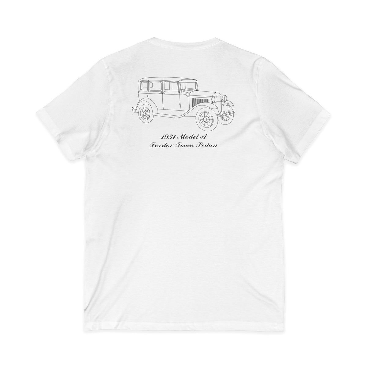 1931 Fordor Town Sedan Women's V-Neck Shirt