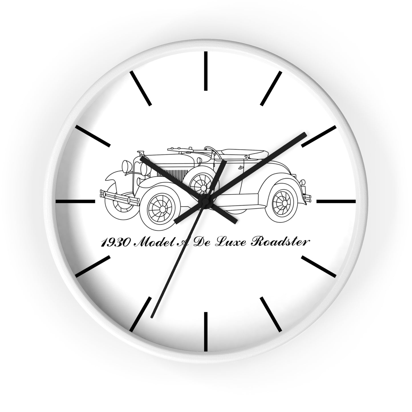 1930 De Luxe Roadster Wall Clock