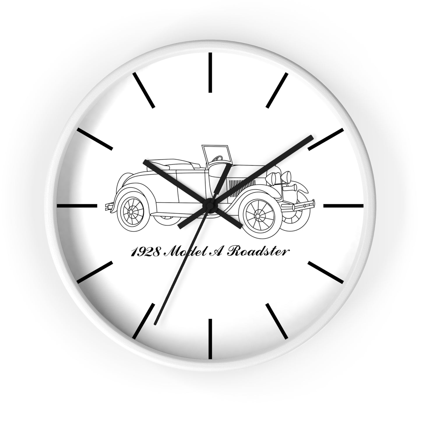 1928 Roadster Wall Clock