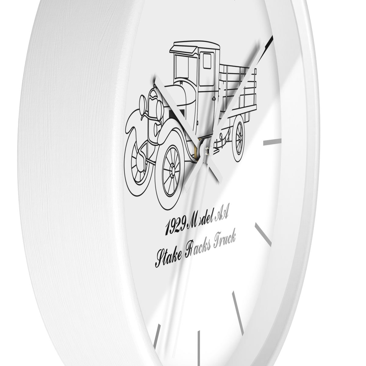 1929 AA Stake Racks Wall Clock