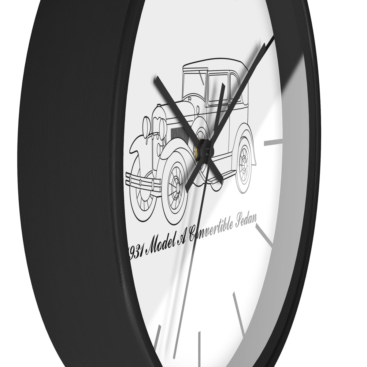 1931 Convertible Sedan Wall Clock