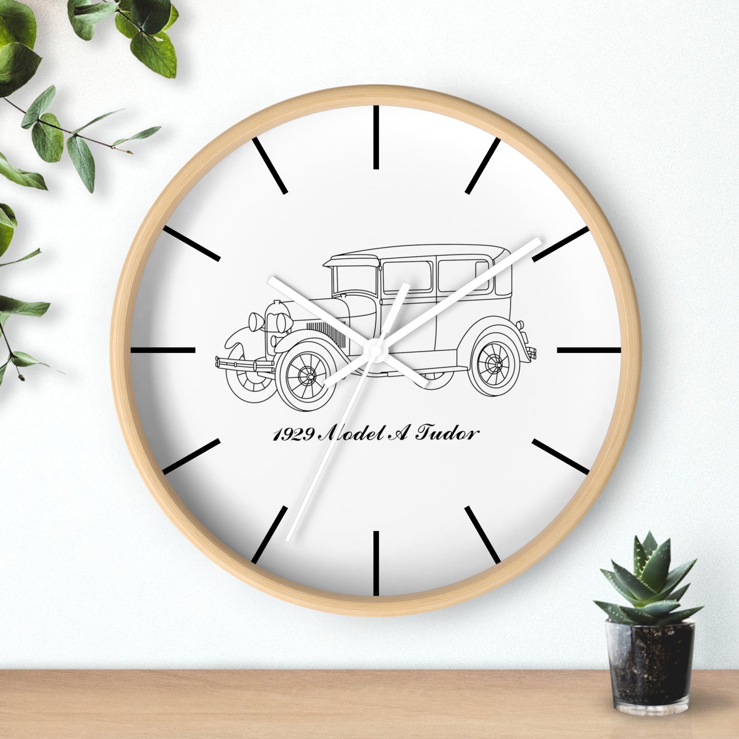 1929 Tudor Wall Clock