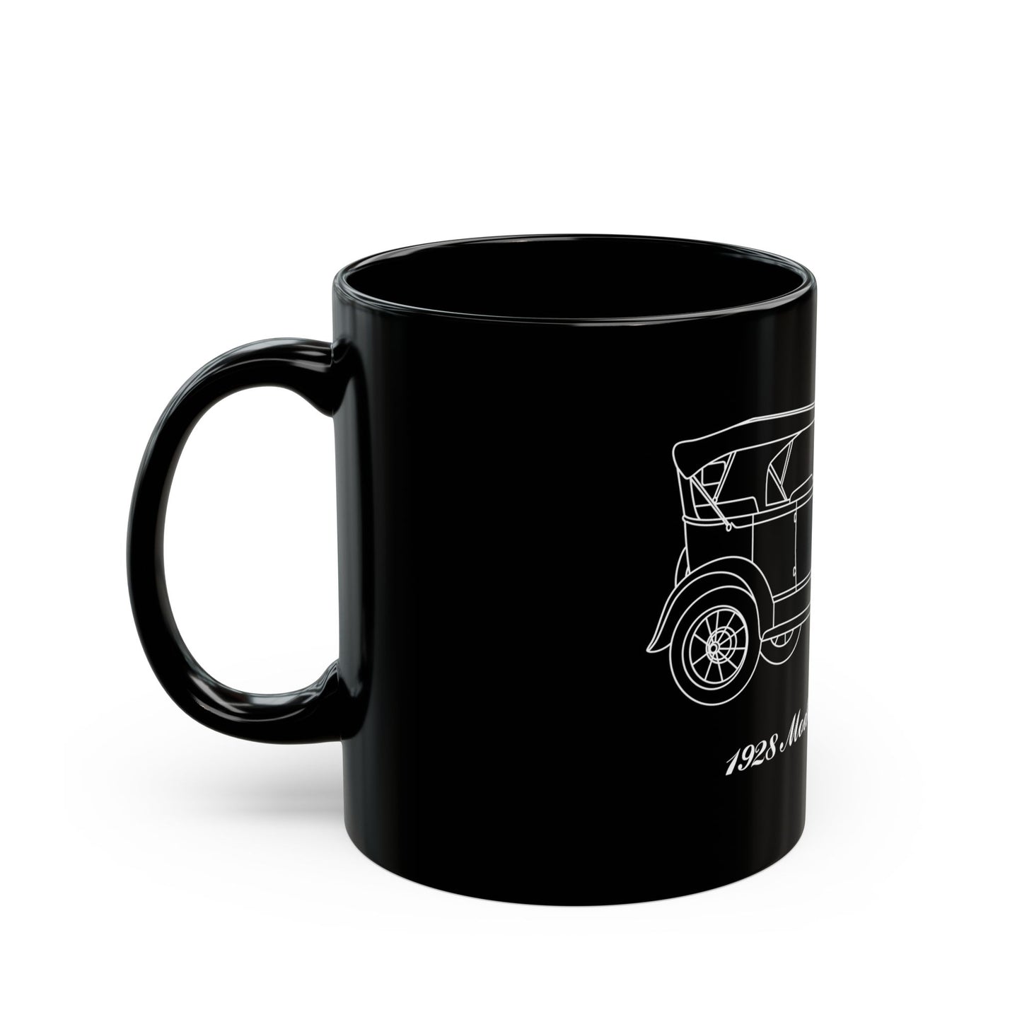 1928 Phaeton Black Mug