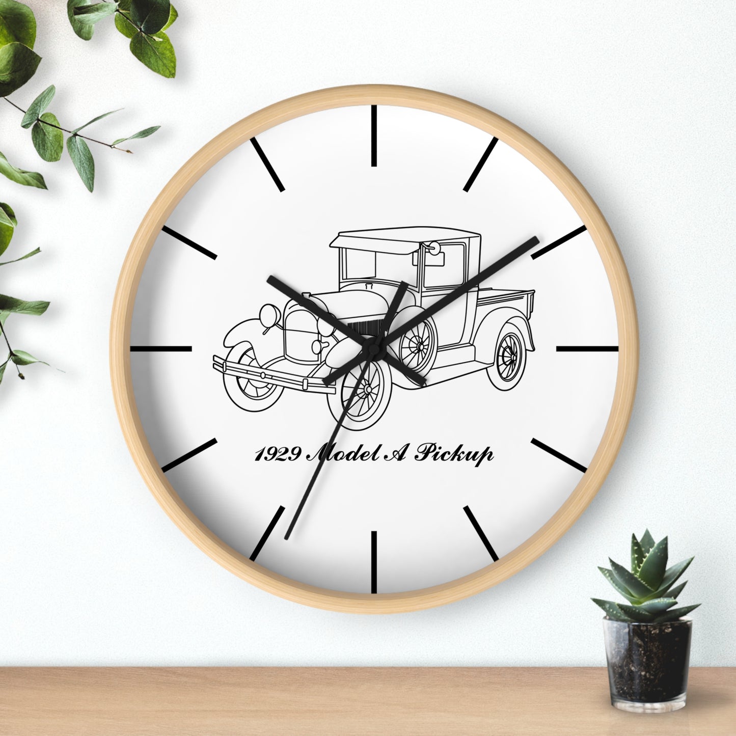 1929 Pickup Wall Clock
