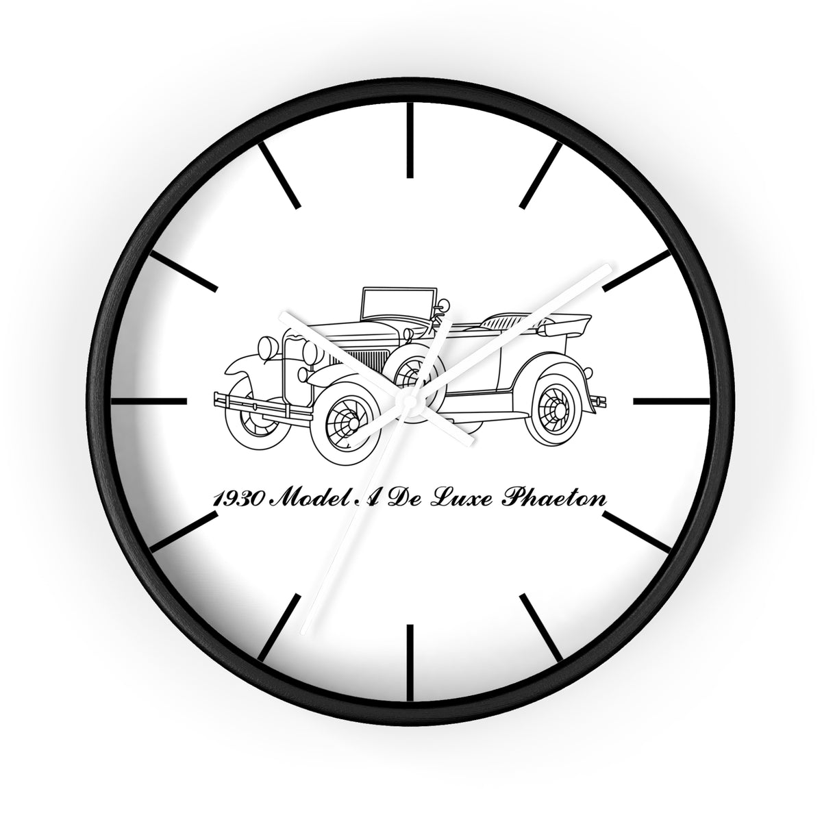 1930 De Luxe Phaeton Wall Clock