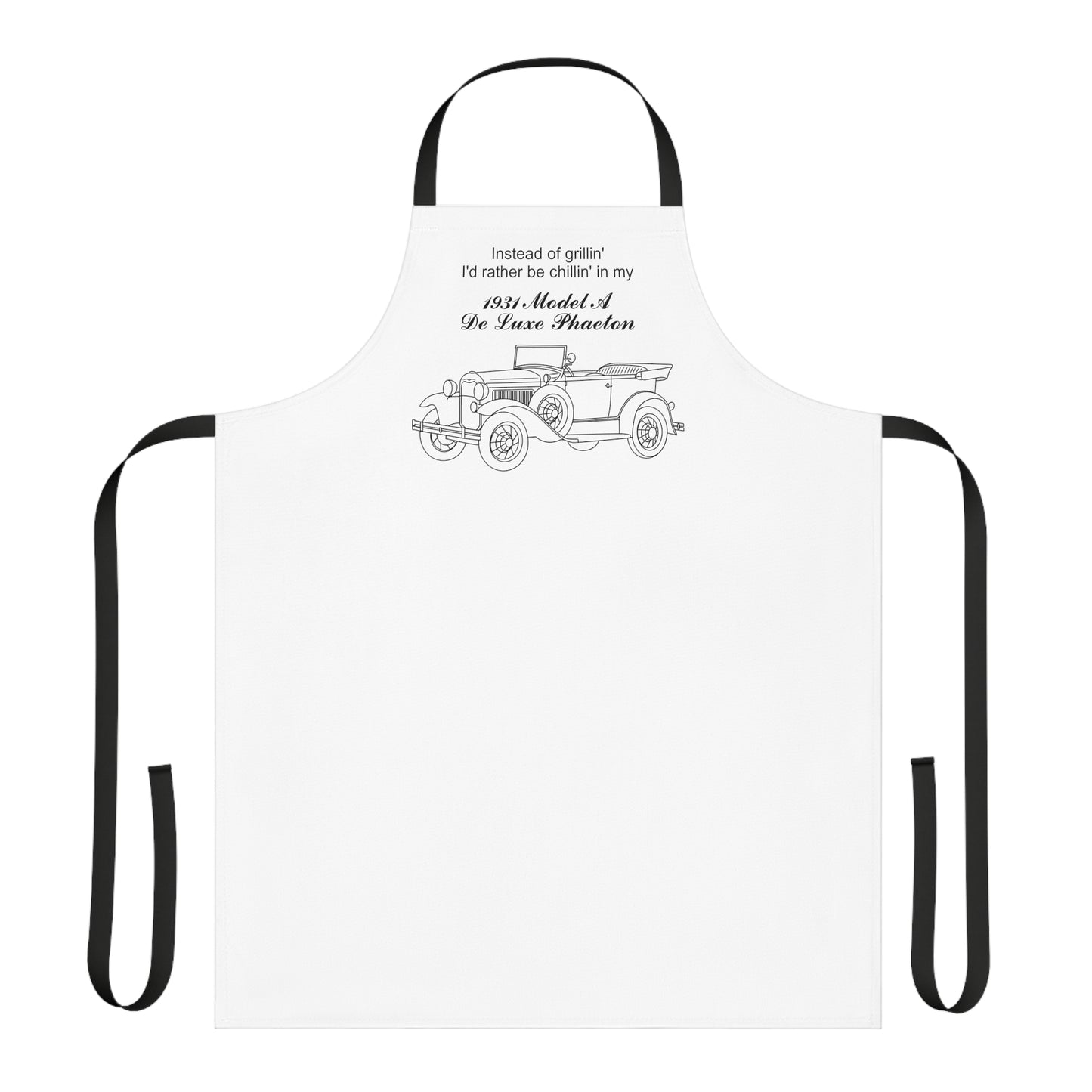 1931 De Luxe Phaeton Grillin' Apron