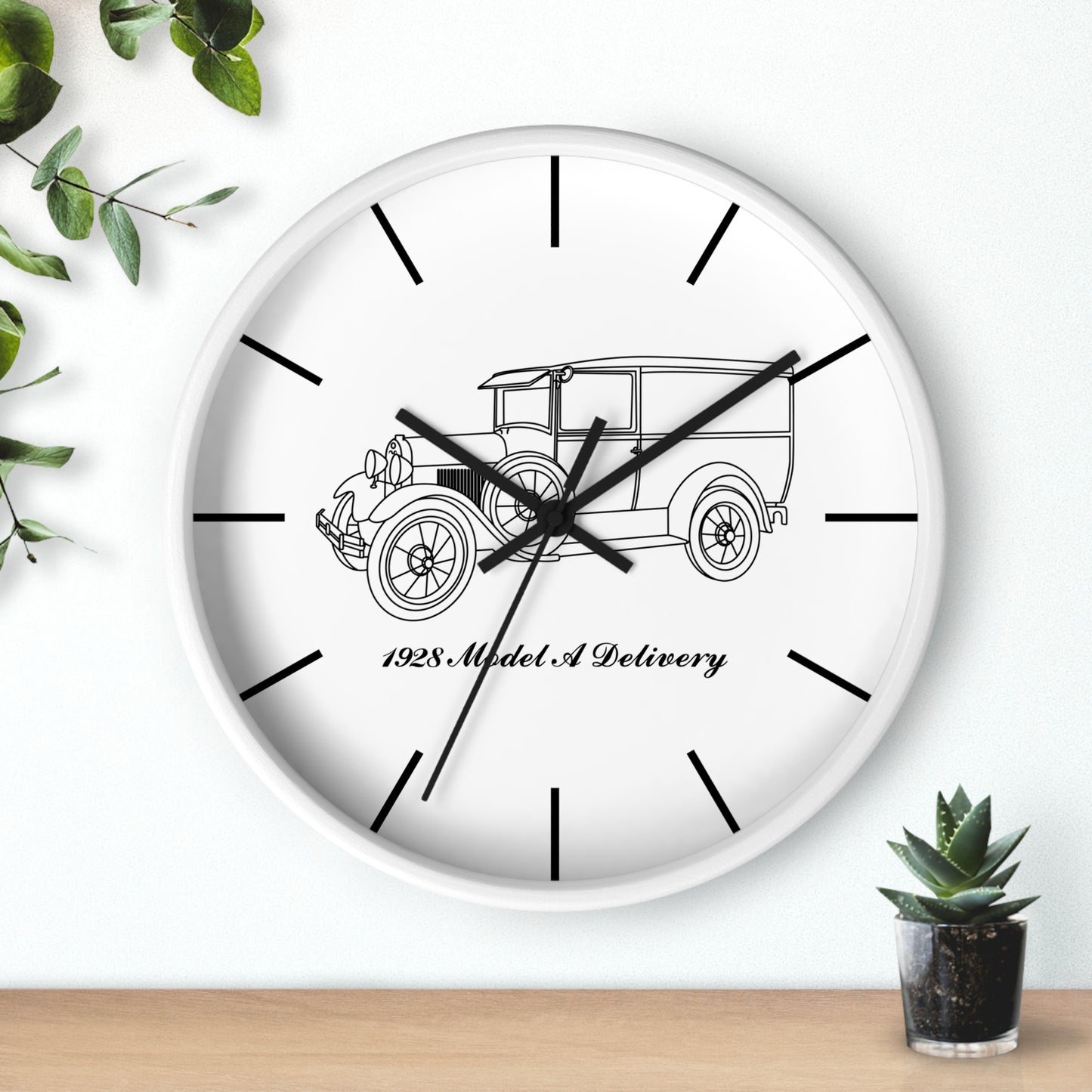 1928 Delivery Wall Clock
