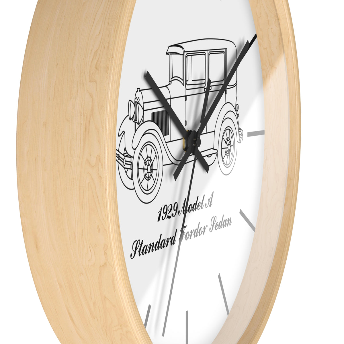 1929 Standard Fordor Sedan (2-Window) Wall Clock