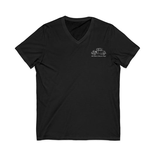 1929 Business Coupe Women's V-Neck Shirt