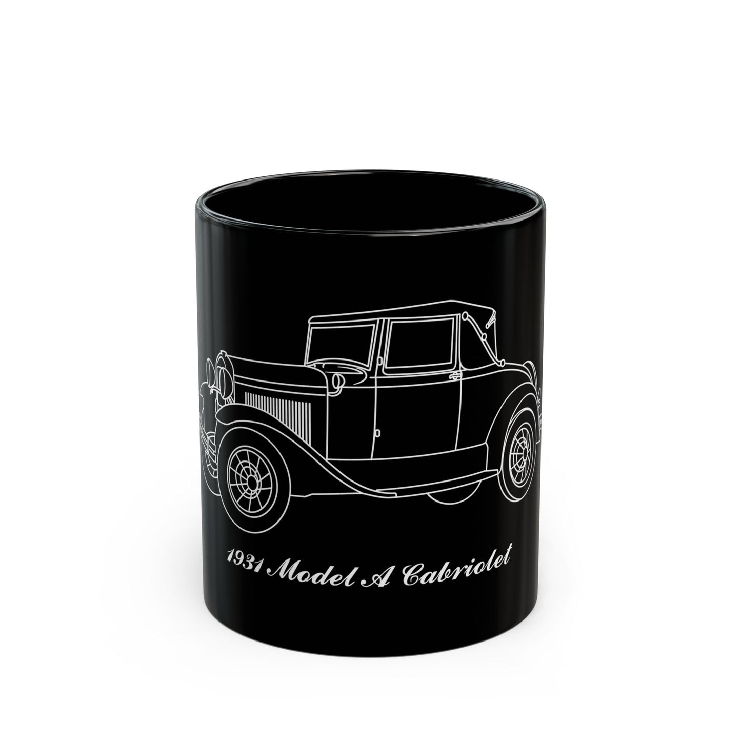 1931 Cabriolet Black Mug