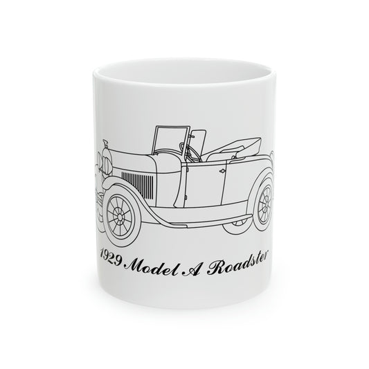 1929 Roadster White Mug