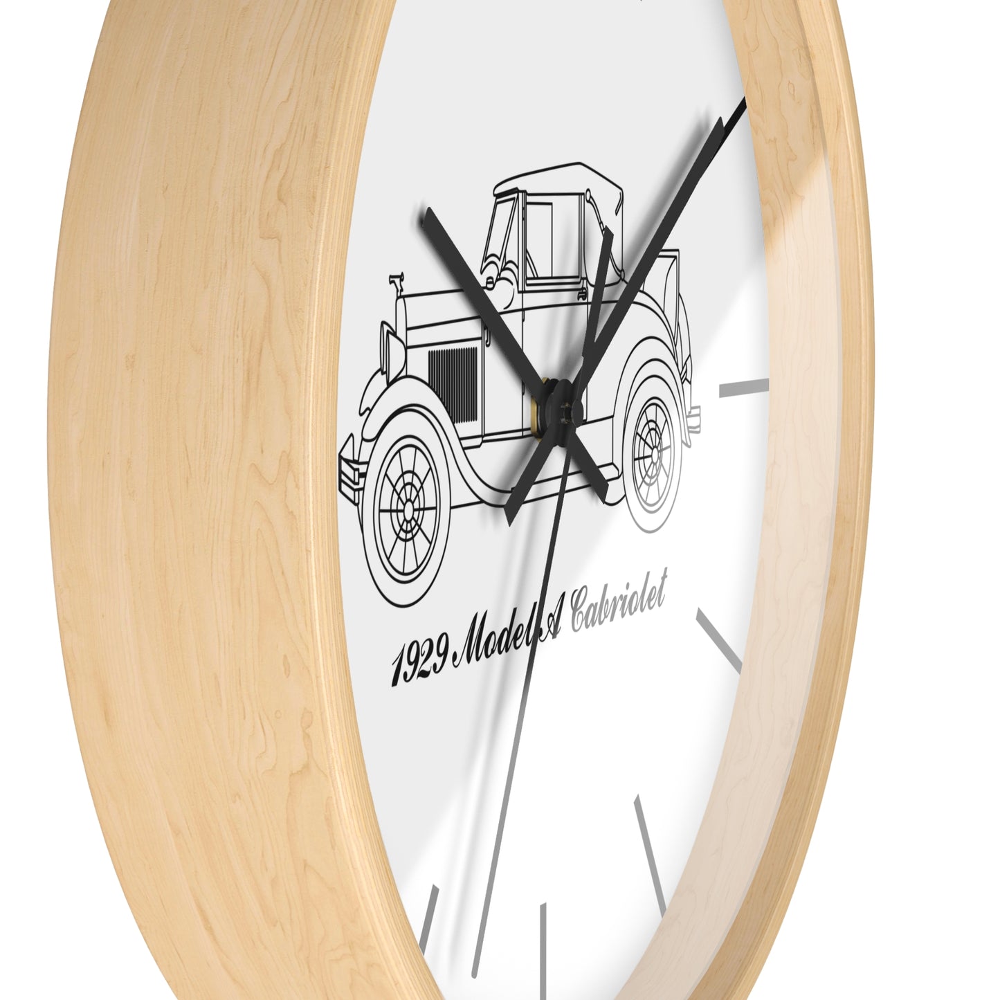 1929 Cabriolet Wall Clock