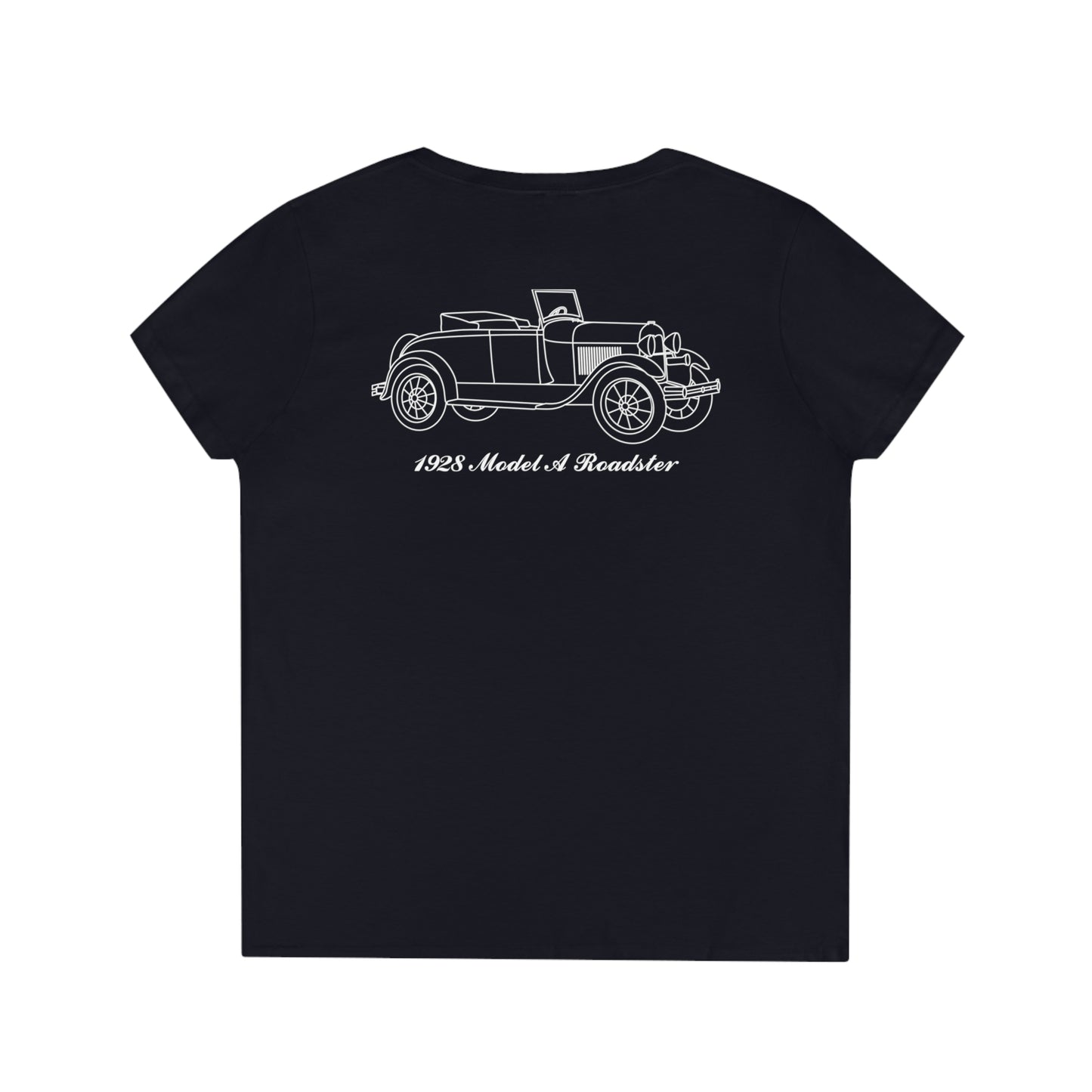 1928 Roadster Women's V-Neck Shirt