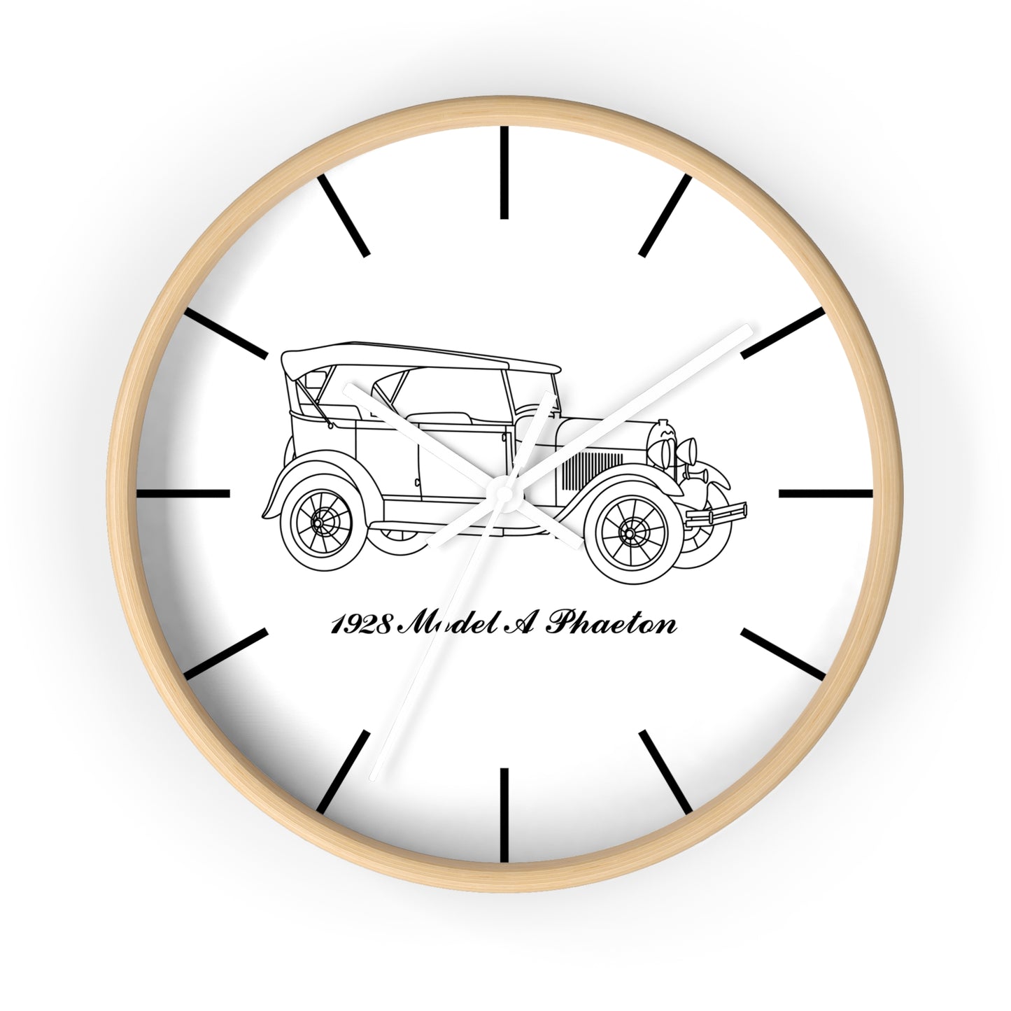1928 Phaeton Wall Clock