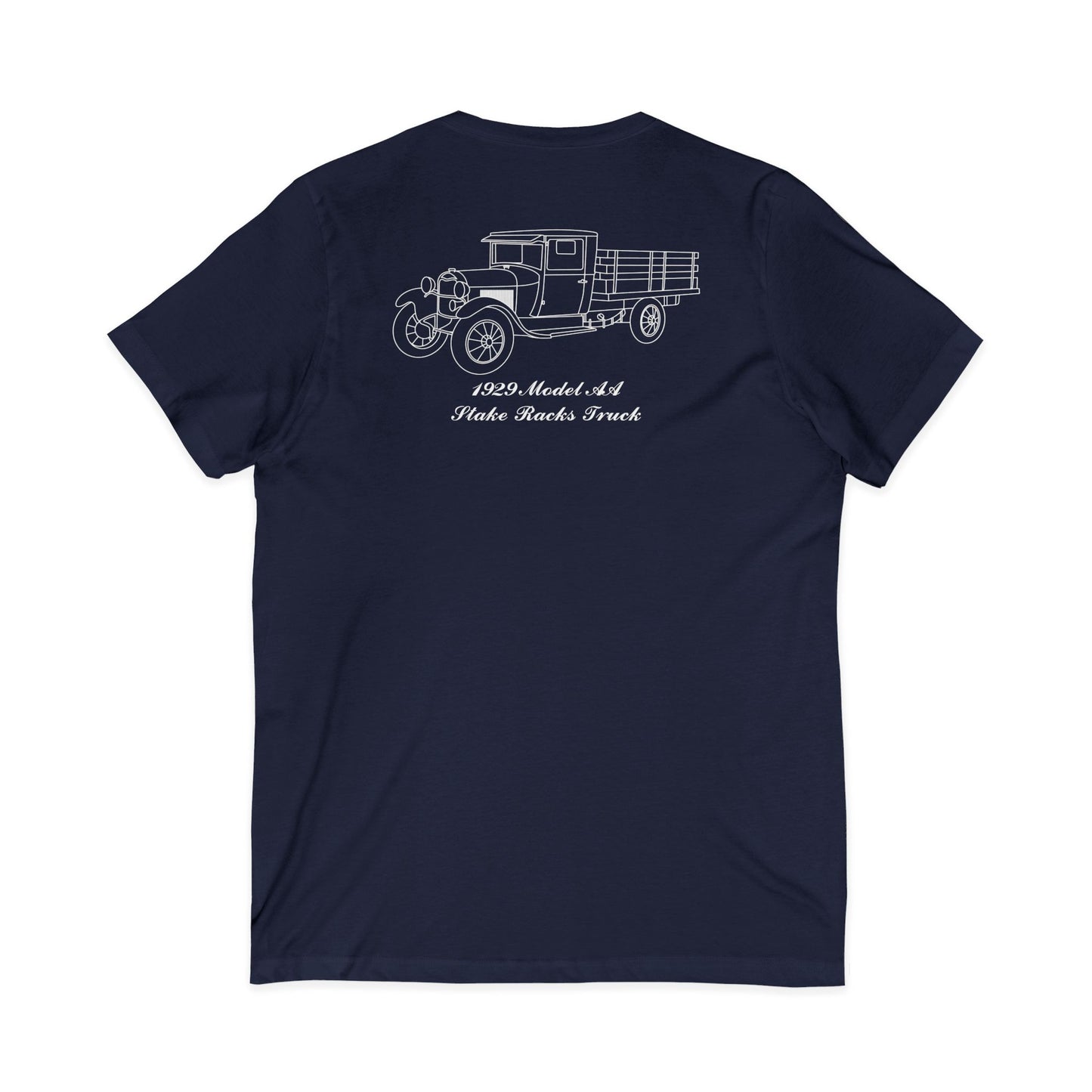 1929 AA Stake Racks Women's V-Neck Shirt