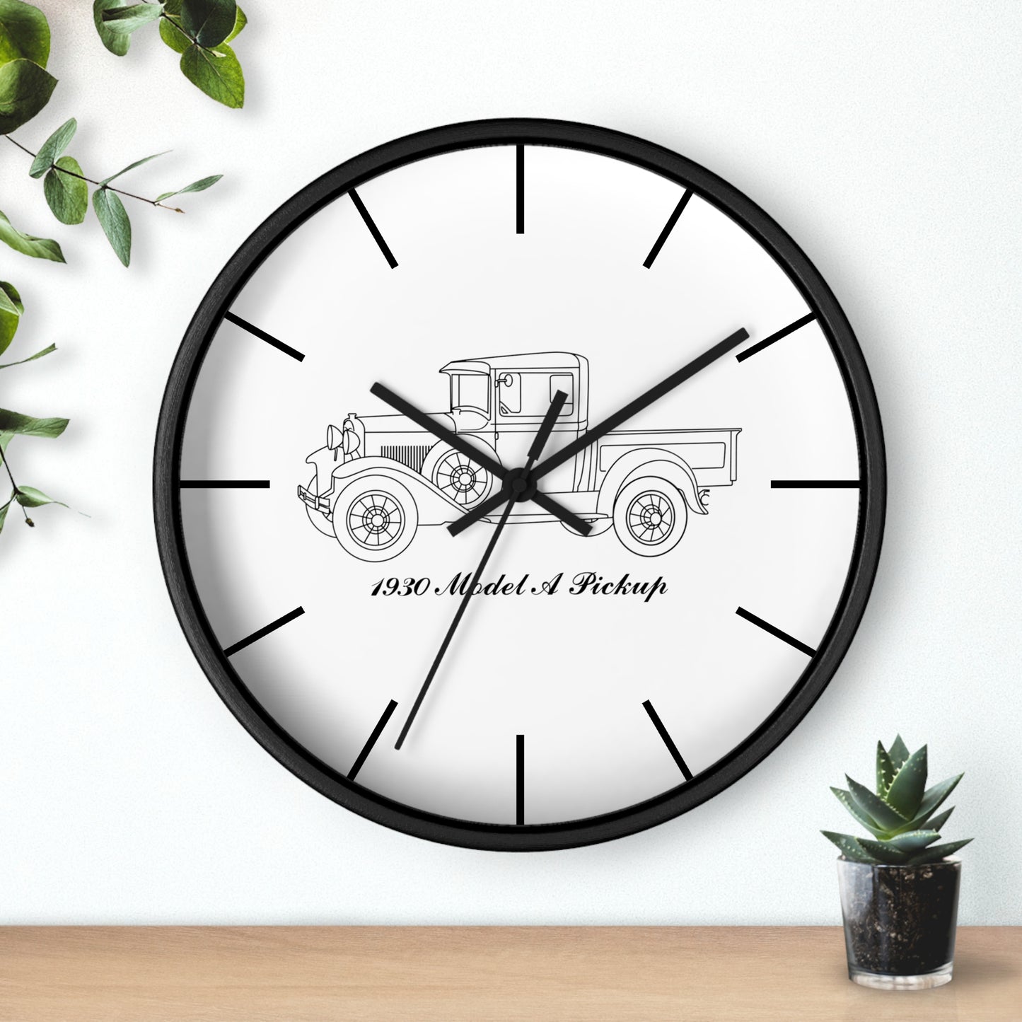 1930 Pickup Wall Clock