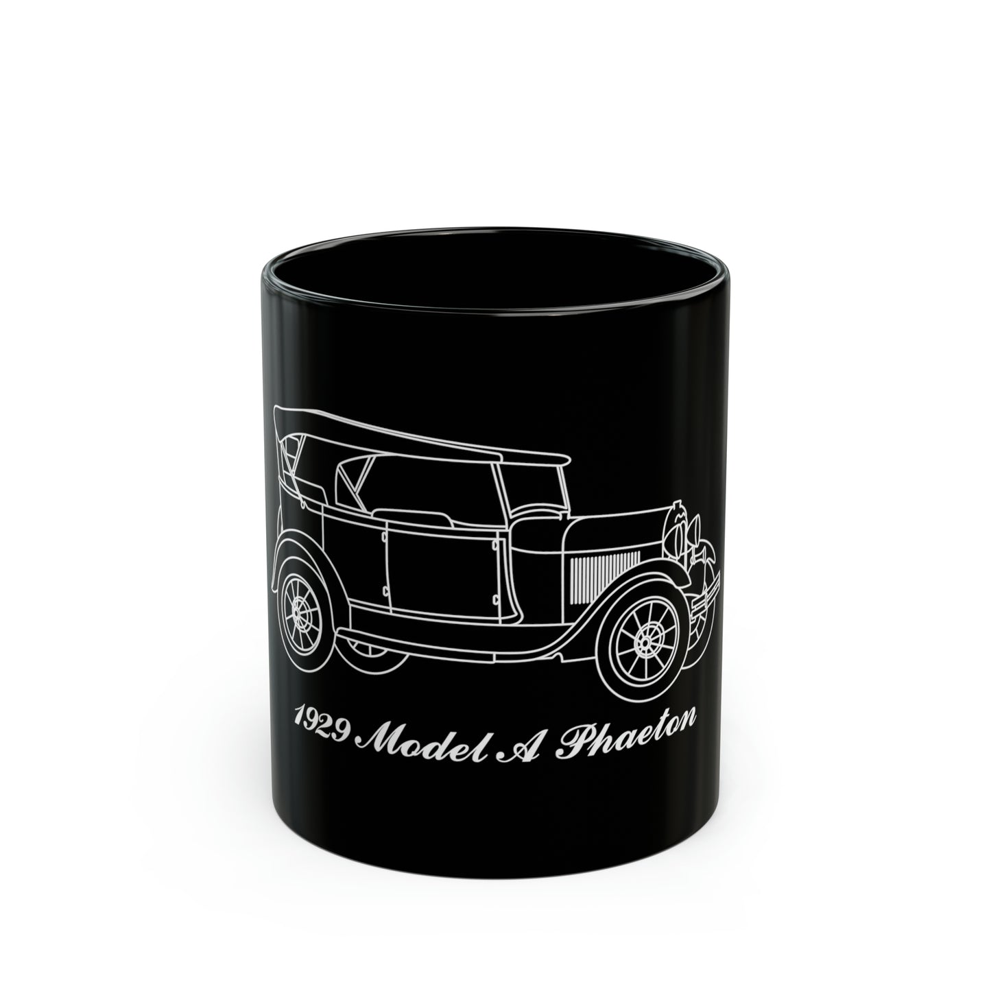 1929 Phaeton Black Mug