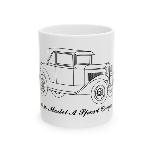 1930 Sport Coupe White Mug