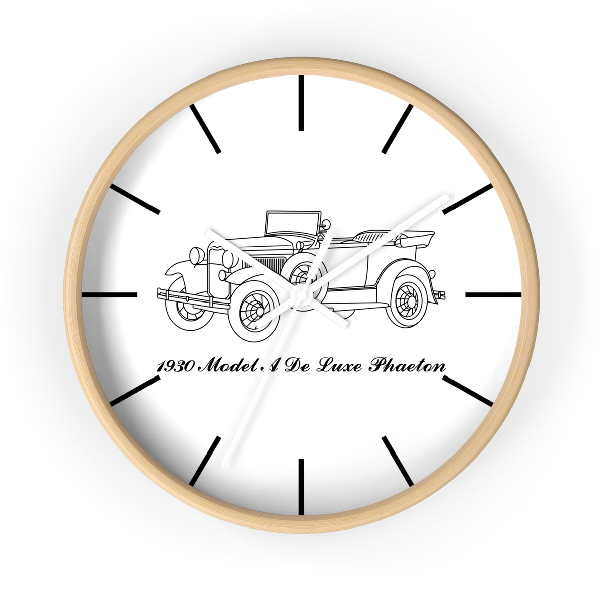 1930 De Luxe Phaeton Wall Clock