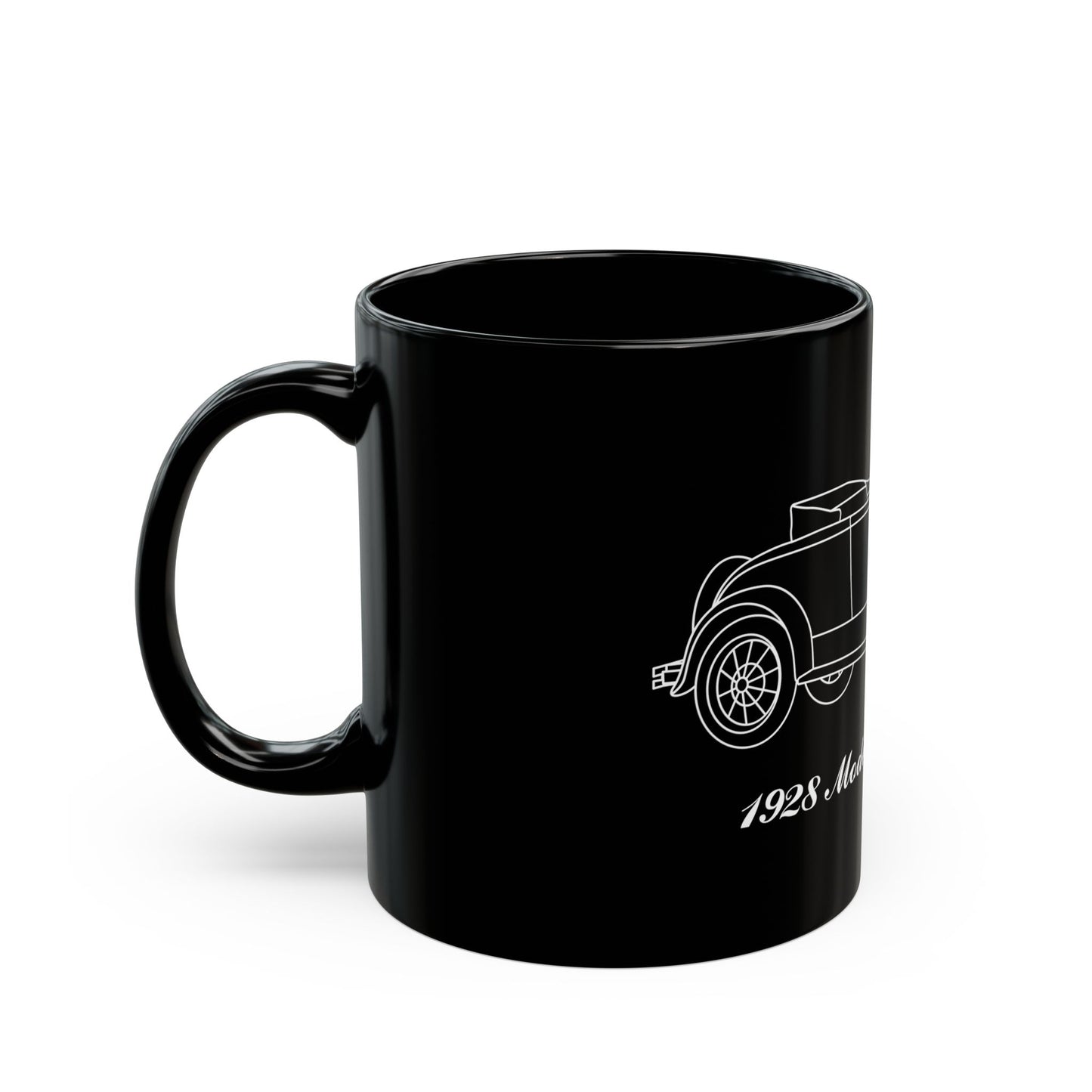 1928 Roadster Black Mug