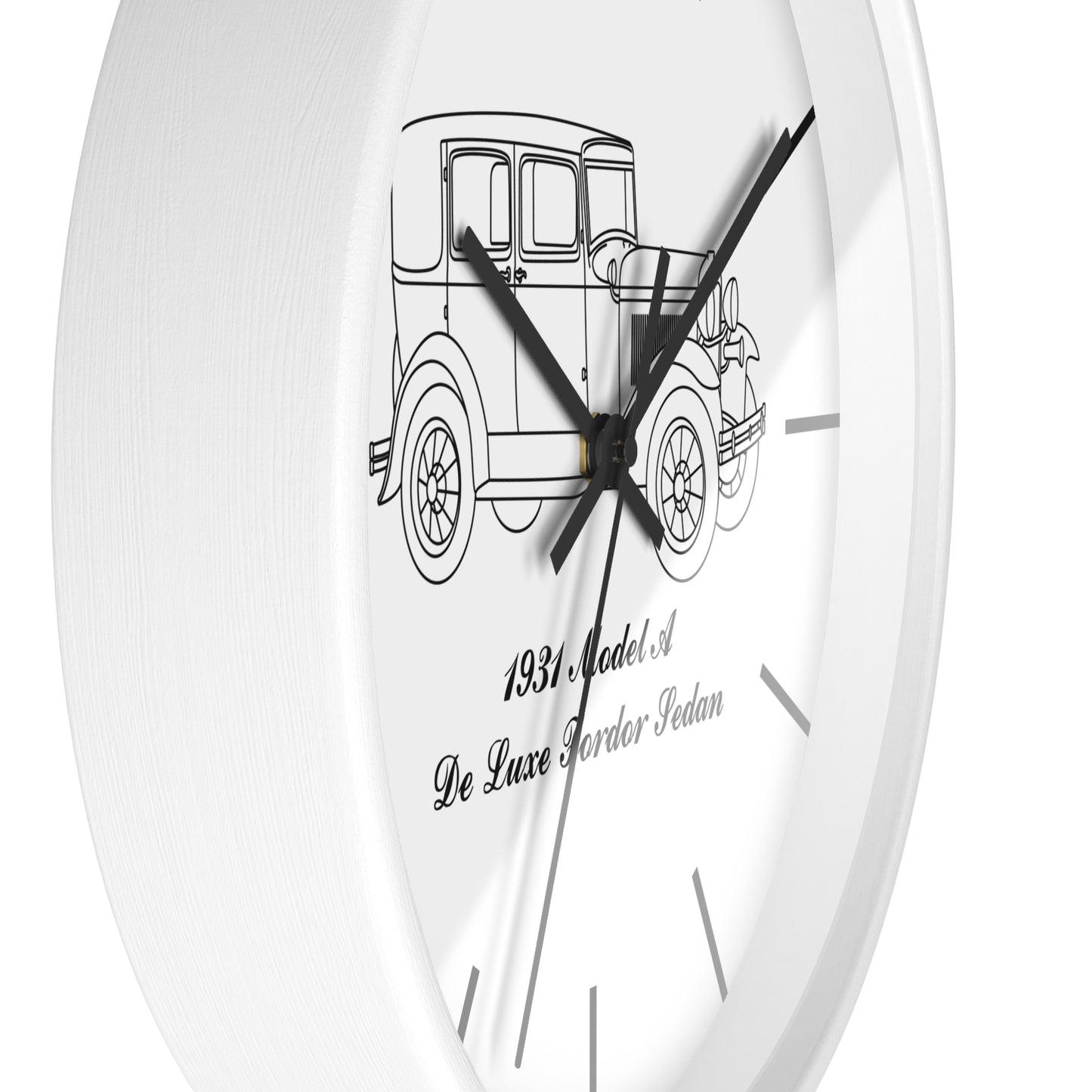 1931 De Luxe Fordor Sedan Wall Clock