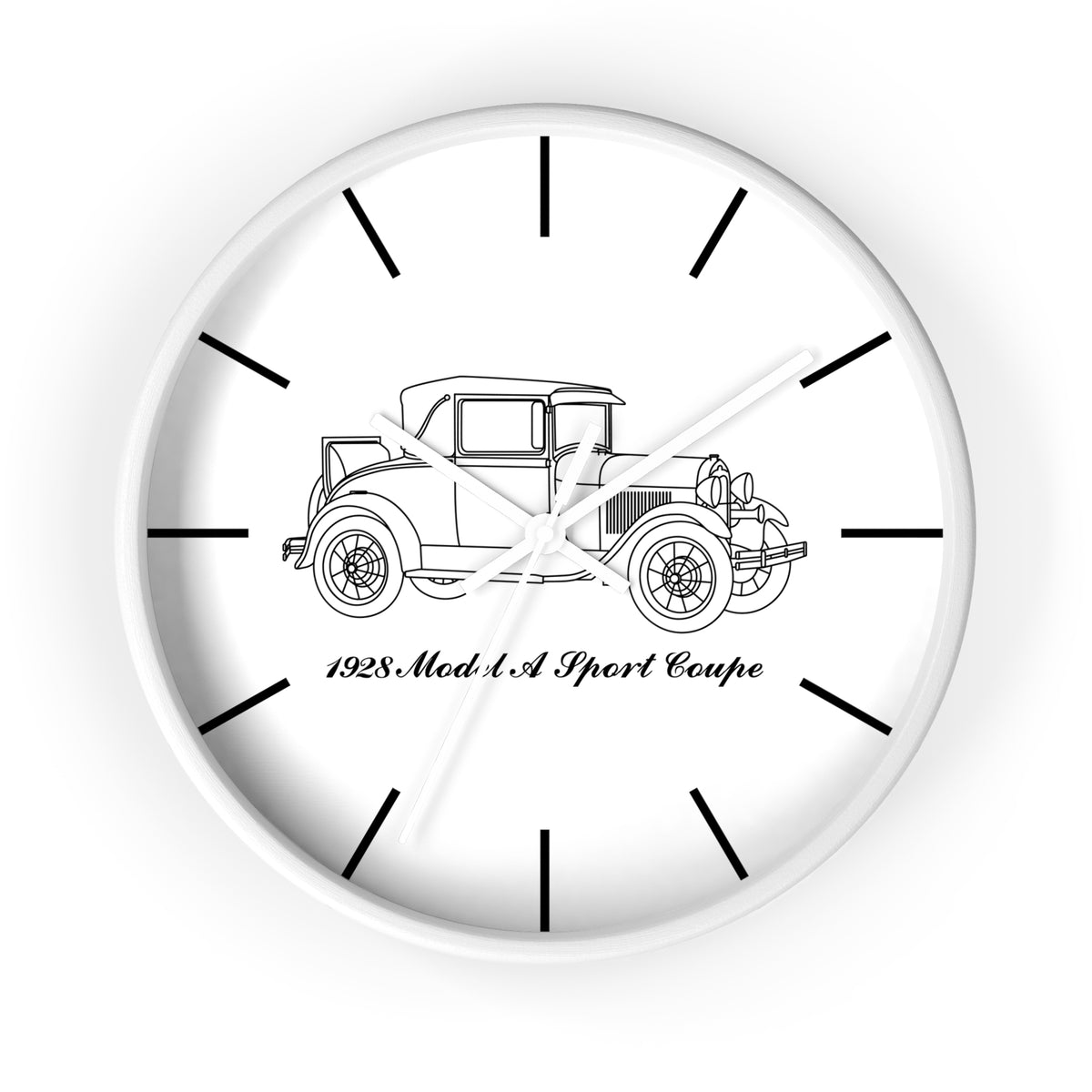1928 Sport Coupe Wall Clock