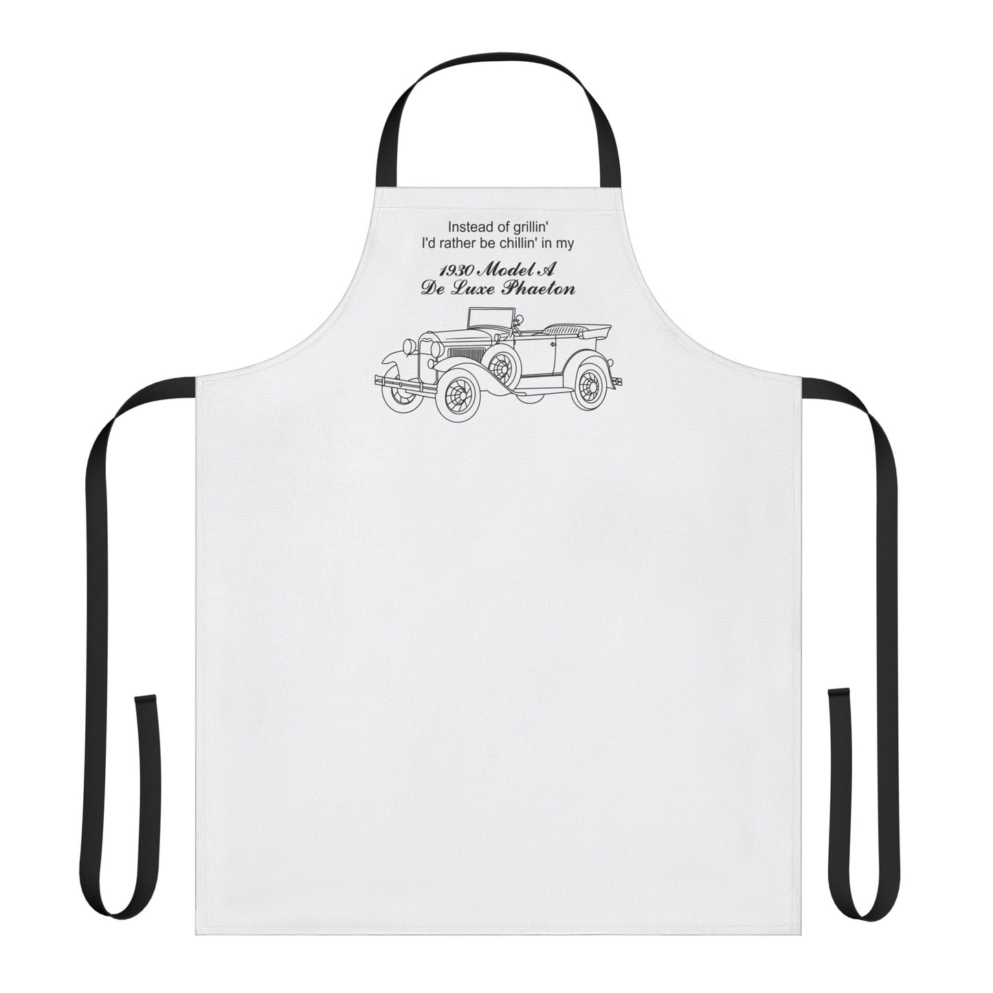 1930 De Luxe Phaeton Grillin' Apron
